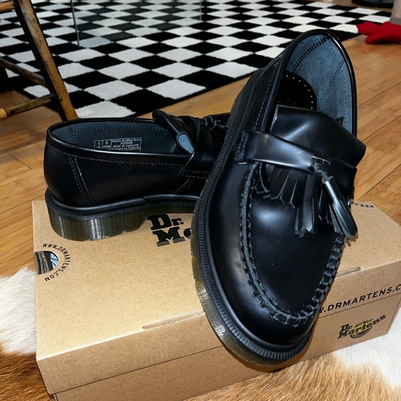 Dr. Marten - ADRIAN SMOOTH LEATHER TASSEL LOAFERS - BRAND NEW - Picture 2 of 5